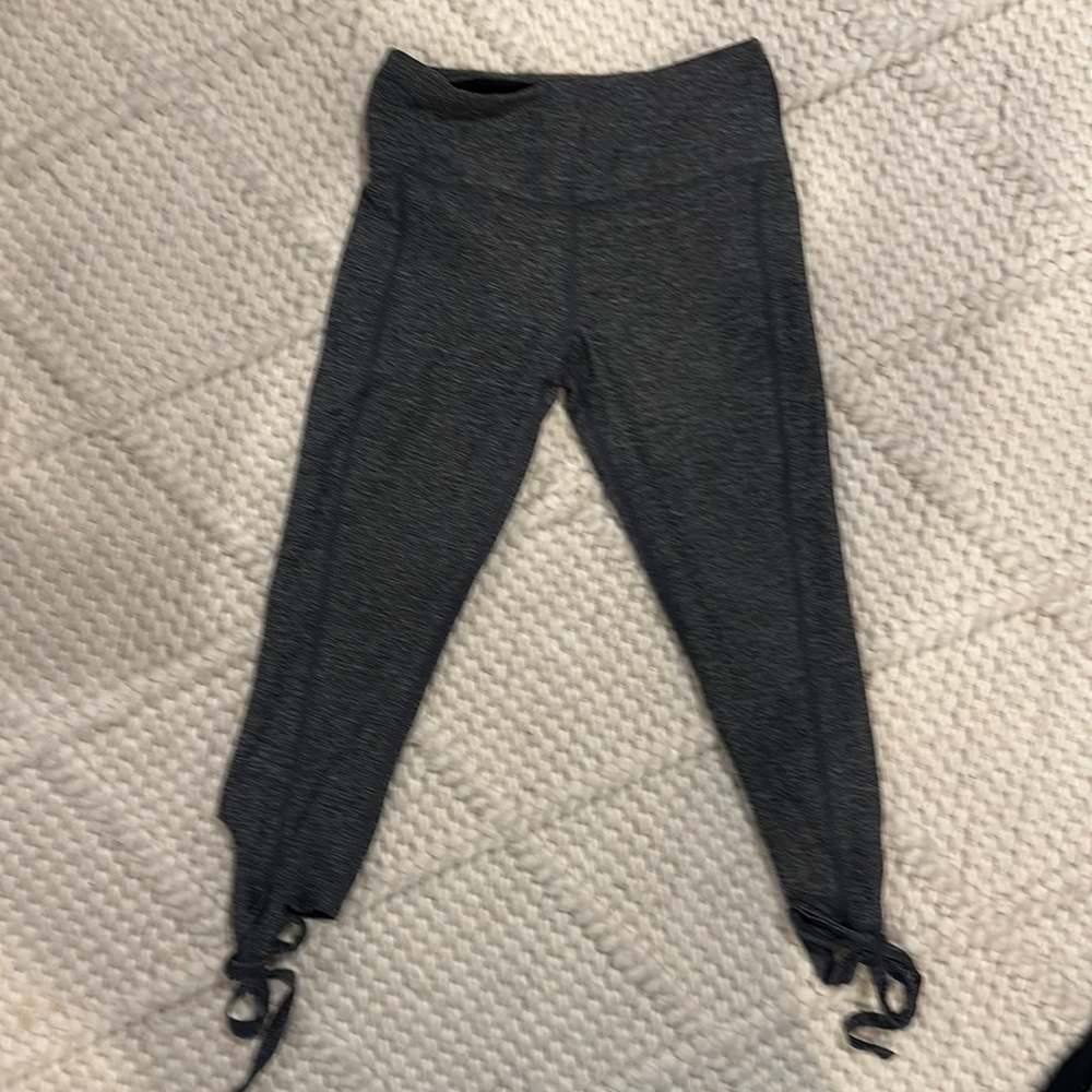 SCORPION SOL CROPPED TIE YOGA LEGGINGS XS